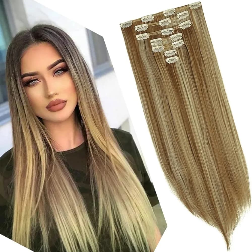 Beautiful Full Head clip in Extension - Thumbnail 9
