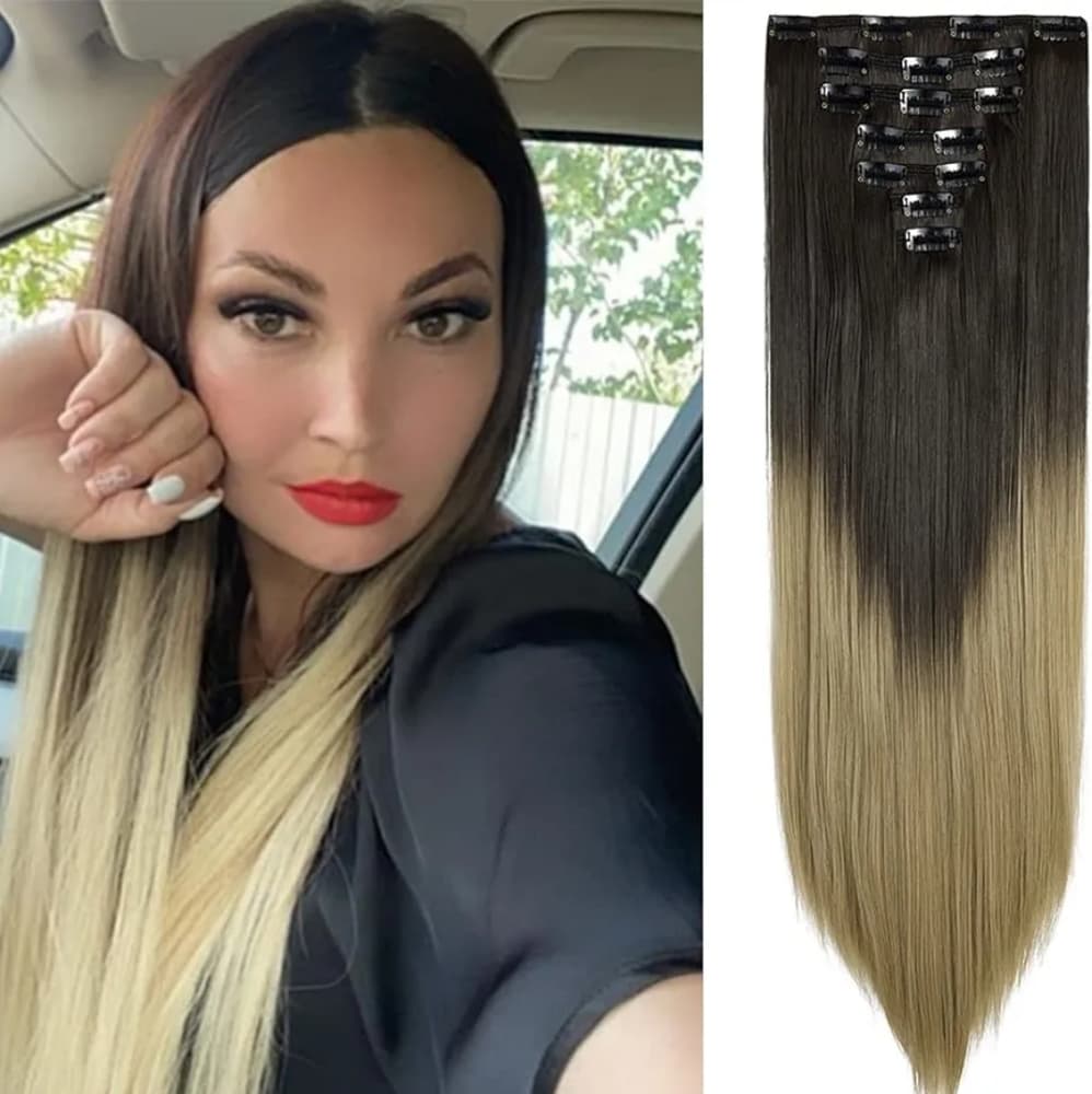 Beautiful Full Head clip in Extension - Thumbnail 6