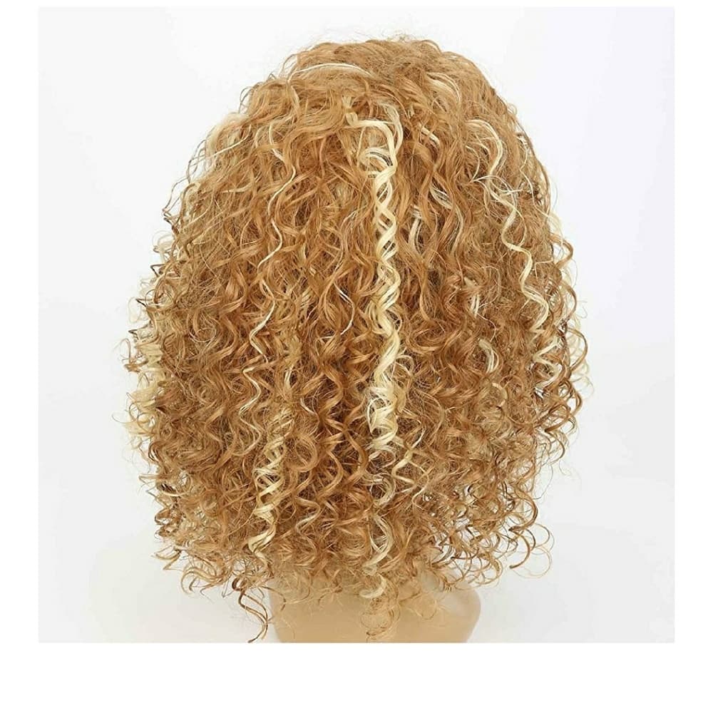 Curly Blonde Wig - Thumbnail 5