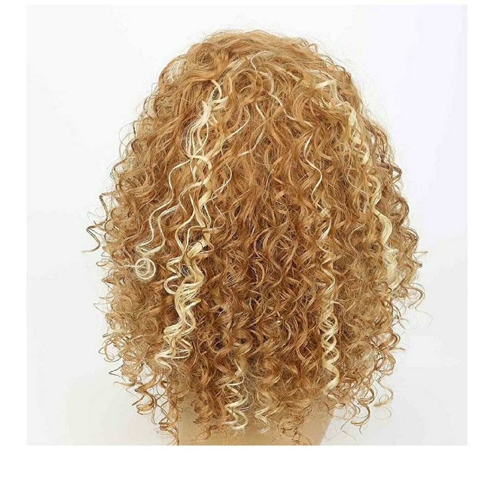 Curly Blonde Wig - Thumbnail 3