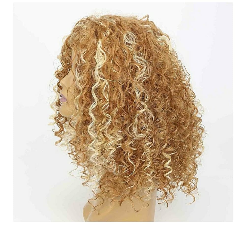 Curly Blonde Wig - Thumbnail 2