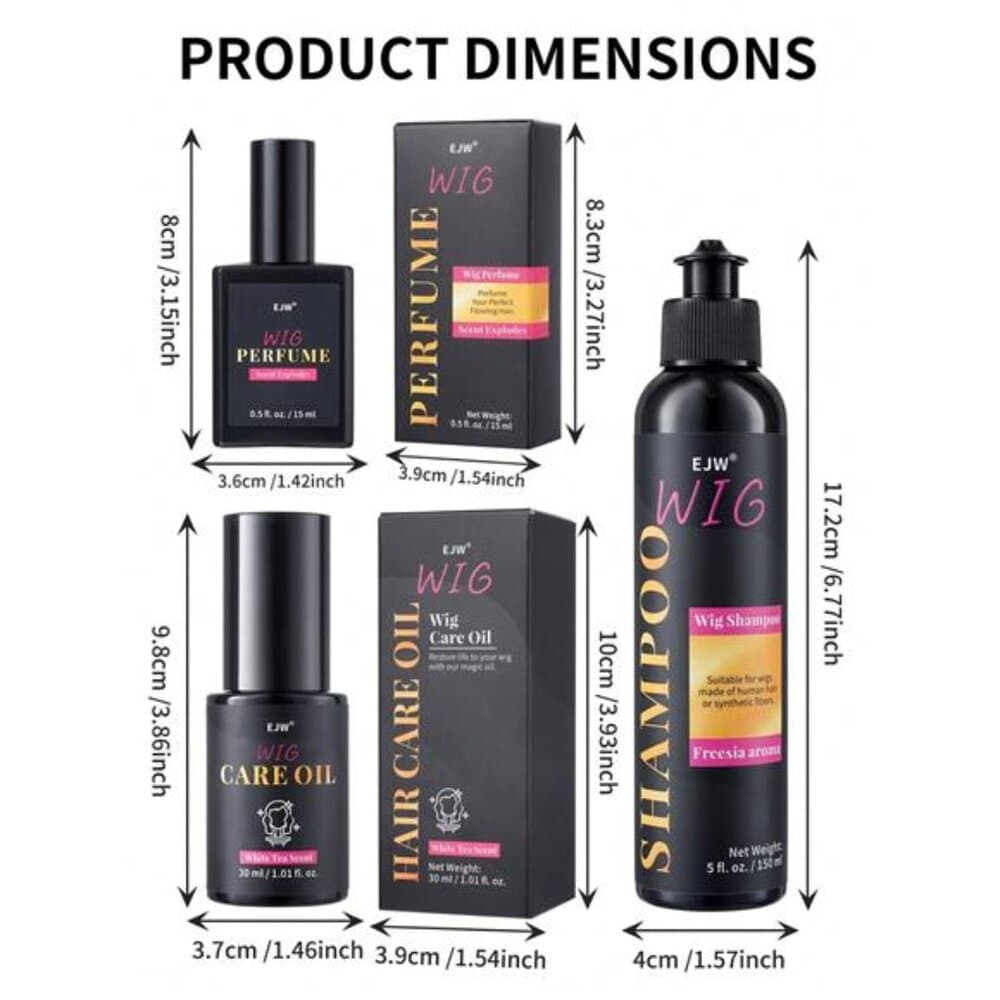 Wig Hair Care Oil Spray, Wig Shampoo, Coconut Oil Formula For Dry Hair, - Thumbnail 10