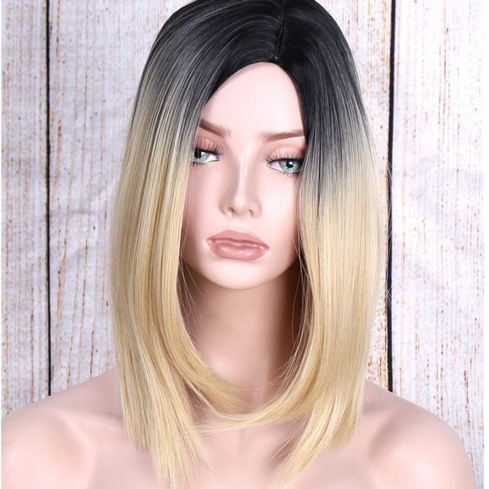 Ombre Blonde Wig - Thumbnail 3