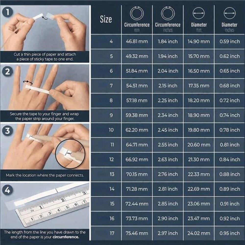 2pcs Luxury Women's Engagement Rings Set With Zirconia Stones - Thumbnail 9