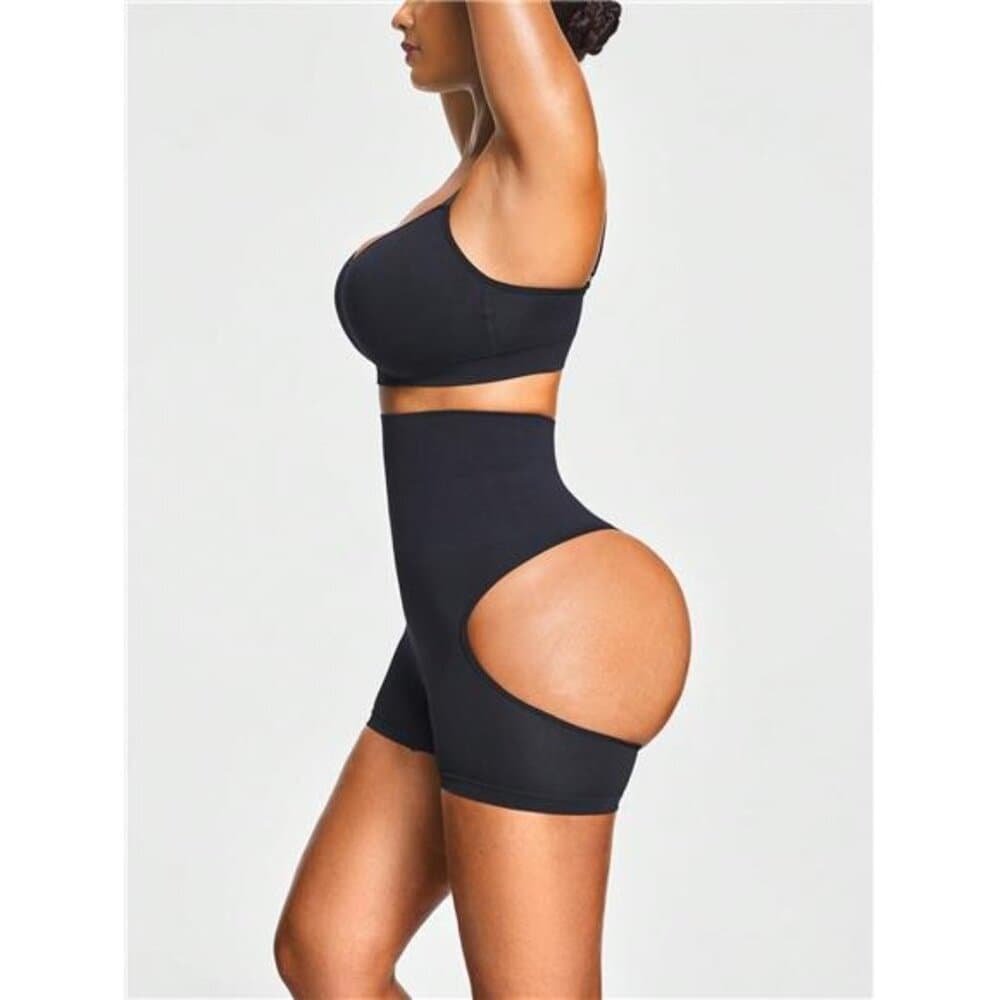 Shape Seamless Cut-Out Mid Thigh Short Body Shaper Butt Lifter-Tummy Waist - Thumbnail 6