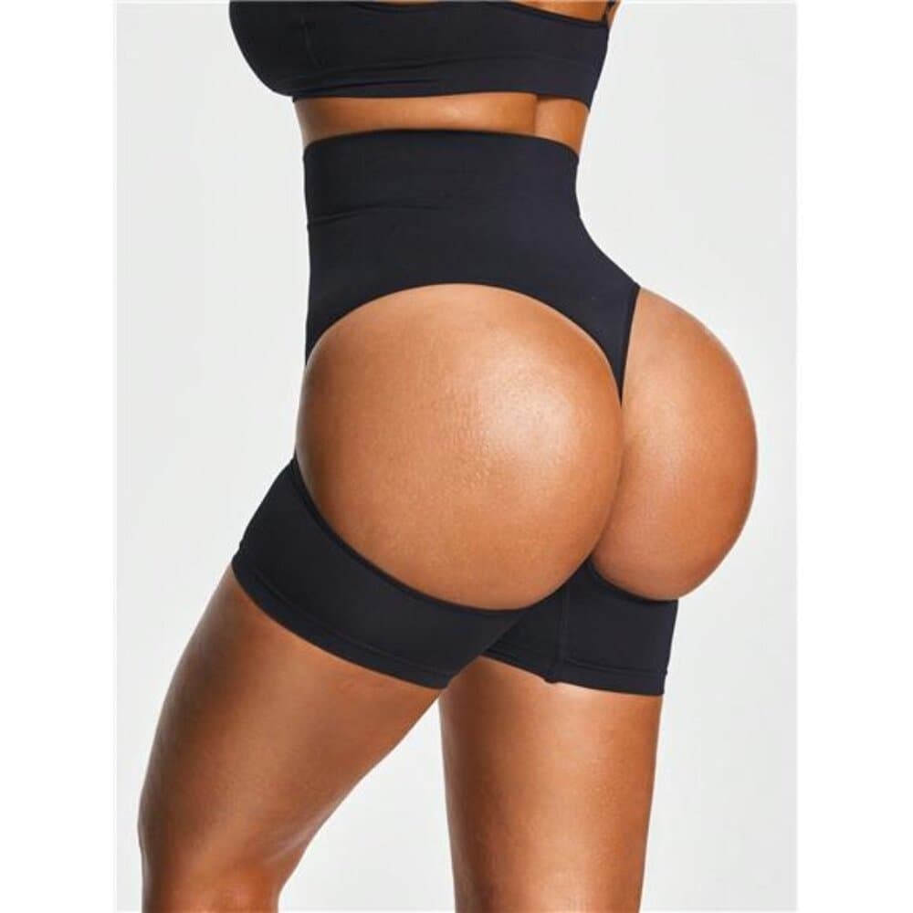 Shape Seamless Cut-Out Mid Thigh Short Body Shaper Butt Lifter-Tummy Waist - Thumbnail 8