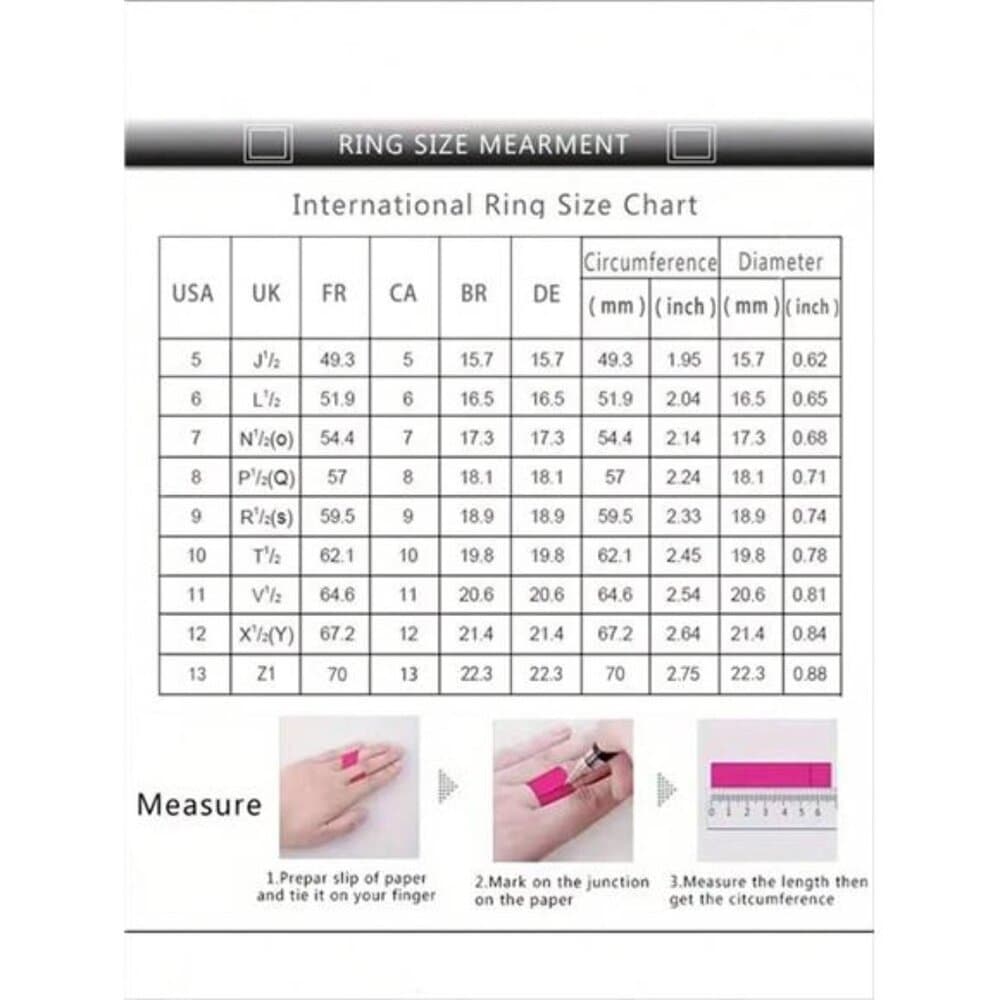 Gorgeous Cubic Zirconia Ring For Women For Wedding Engagement Party - Thumbnail 10