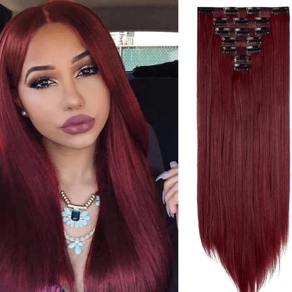 Beautiful Full Head clip in Extension - Thumbnail 15