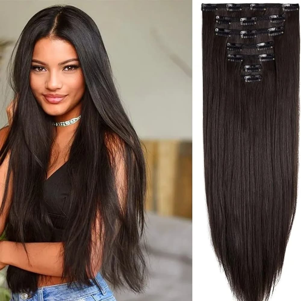 Beautiful Full Head clip in Extension - Thumbnail 6