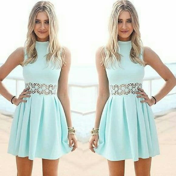 Casual Evening Party Short Mini Cocktail Dress!!! - Thumbnail 4