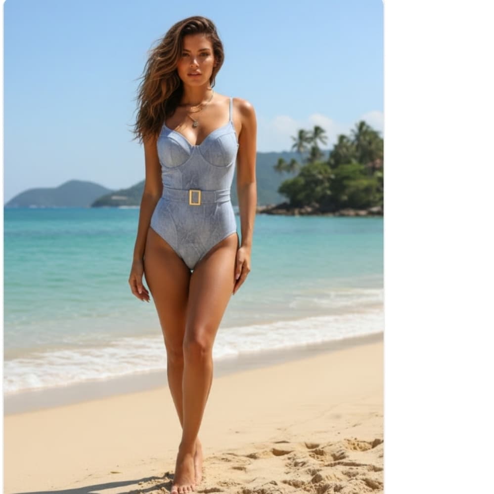 1-Piece Sizzling Bikini Design - Thumbnail 2