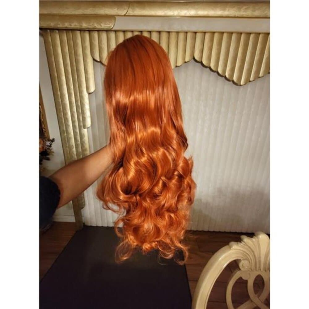 Dark Copper Beauty Lace Front Wig - Thumbnail 9
