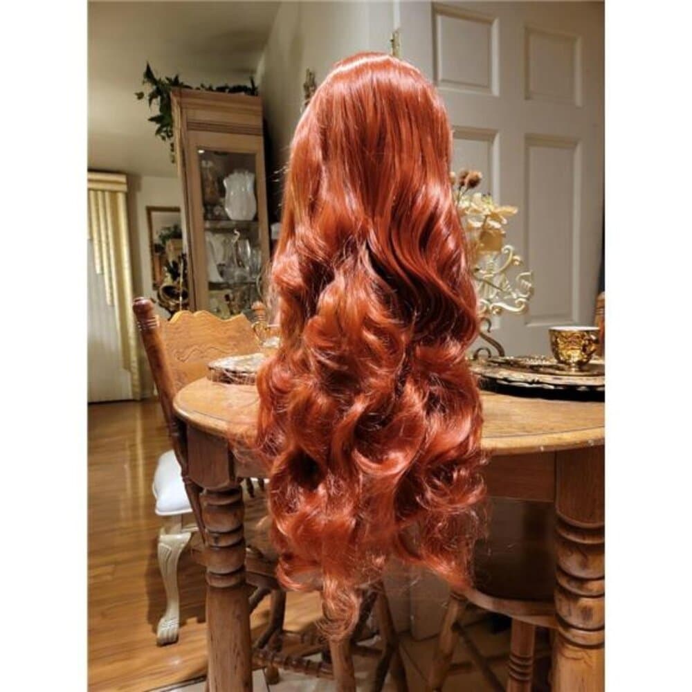 Dark Copper Beauty Lace Front Wig - Thumbnail 11