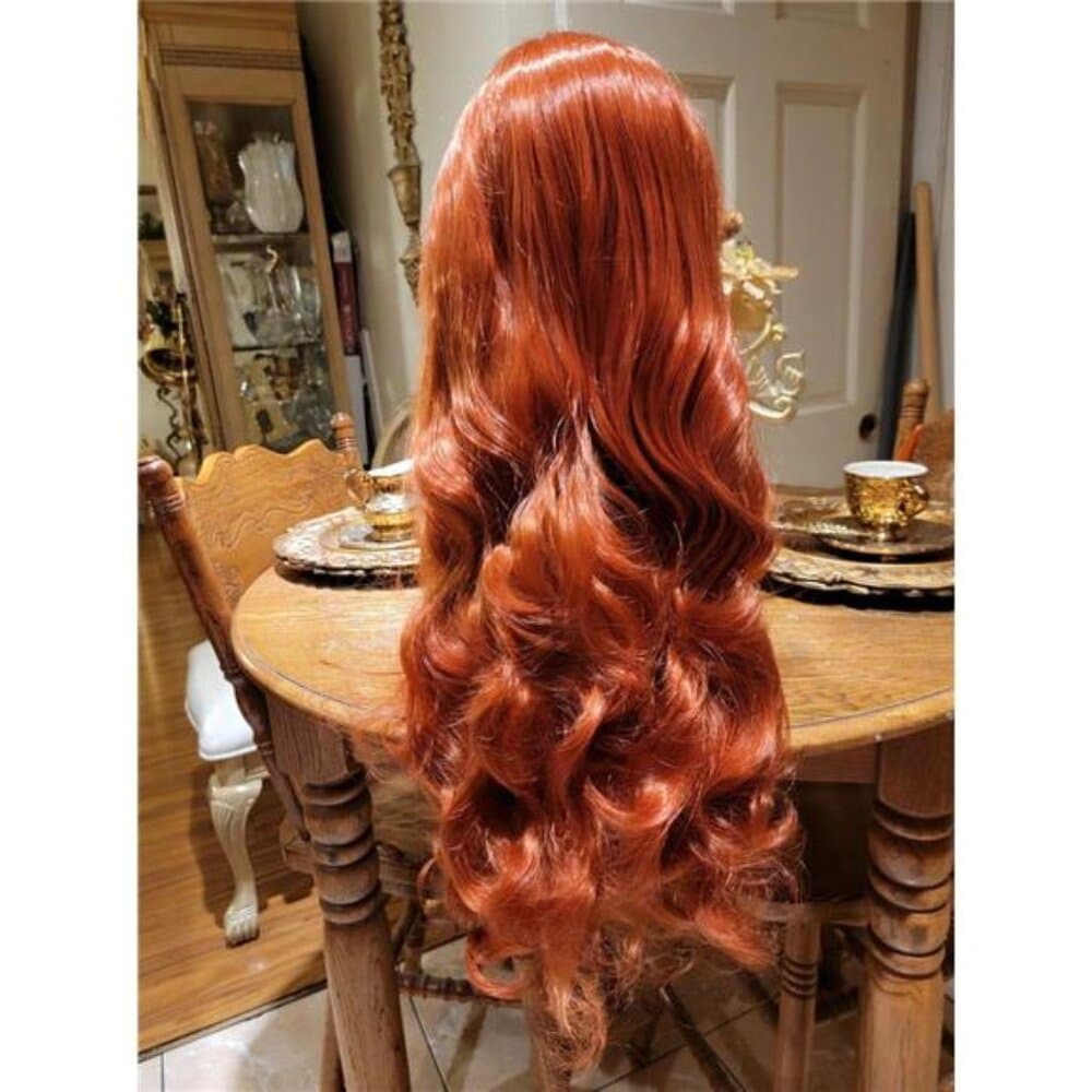 Dark Copper Beauty Lace Front Wig - Thumbnail 13