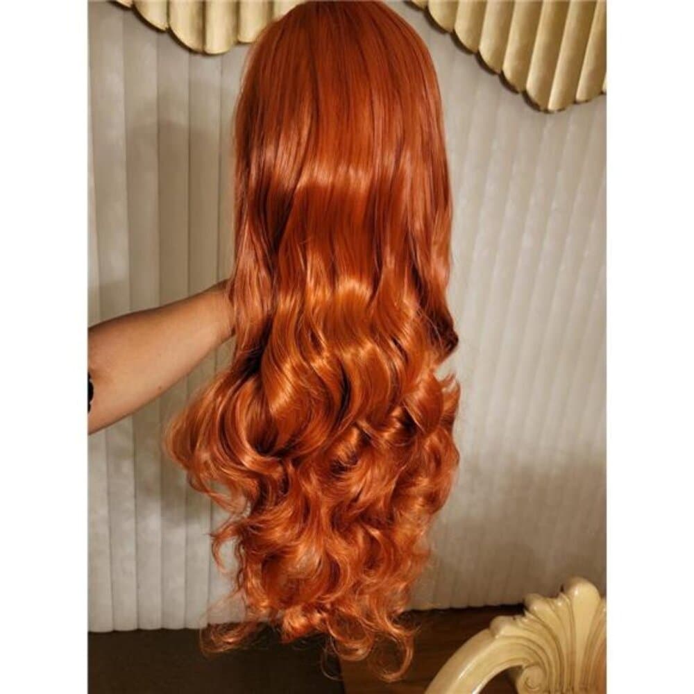 Dark Copper Beauty Lace Front Wig - Thumbnail 12