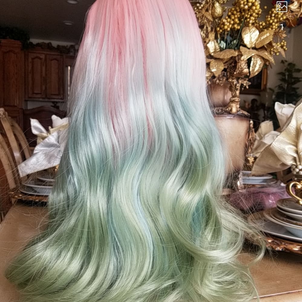 Rainbow Beauty Wig - Thumbnail 6