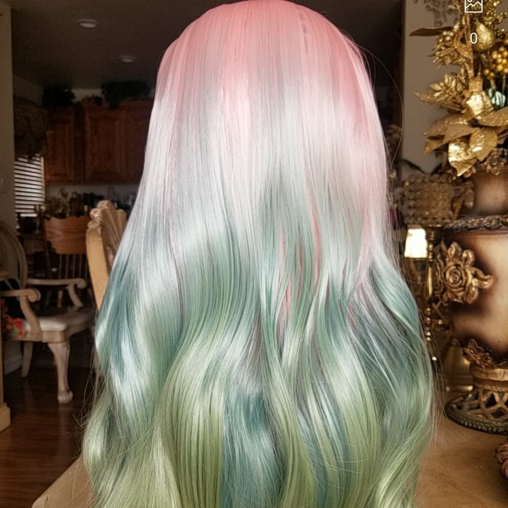 Rainbow Beauty Wig - Thumbnail 5