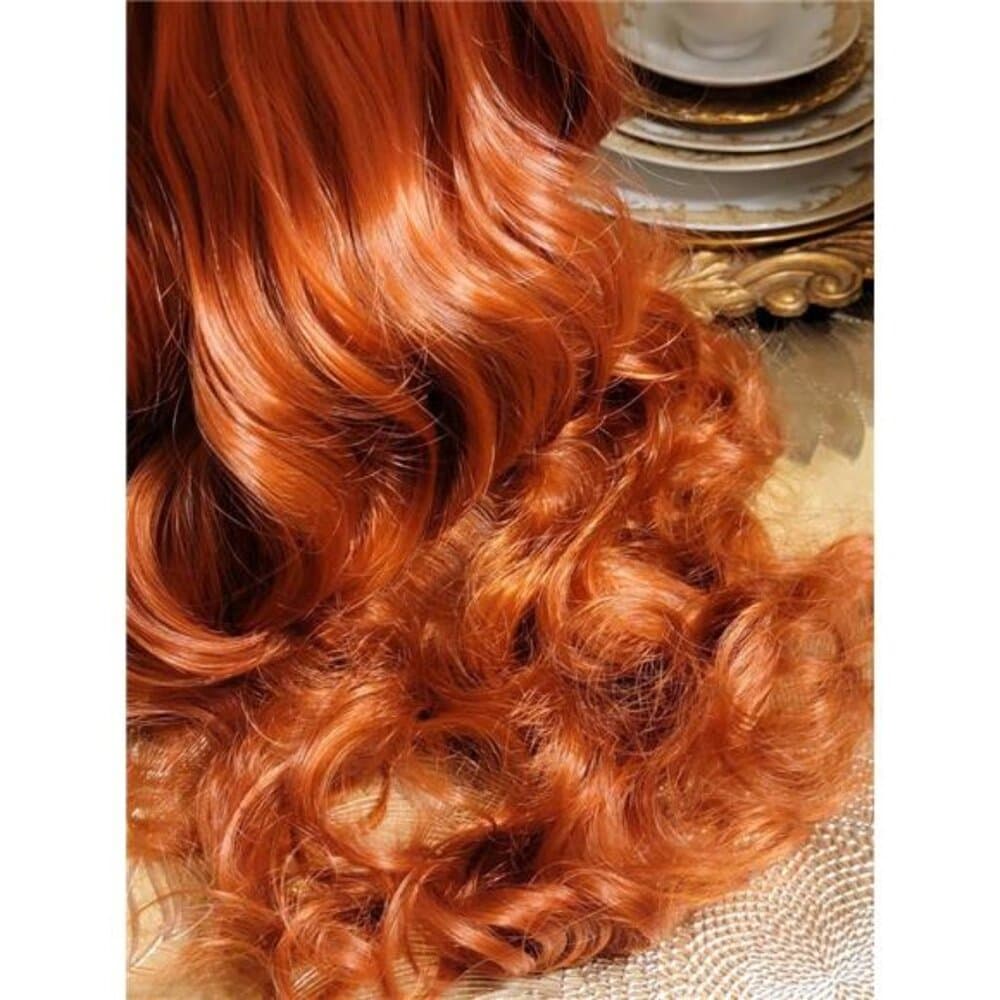 Dark Copper Beauty Lace Front Wig - Thumbnail 7