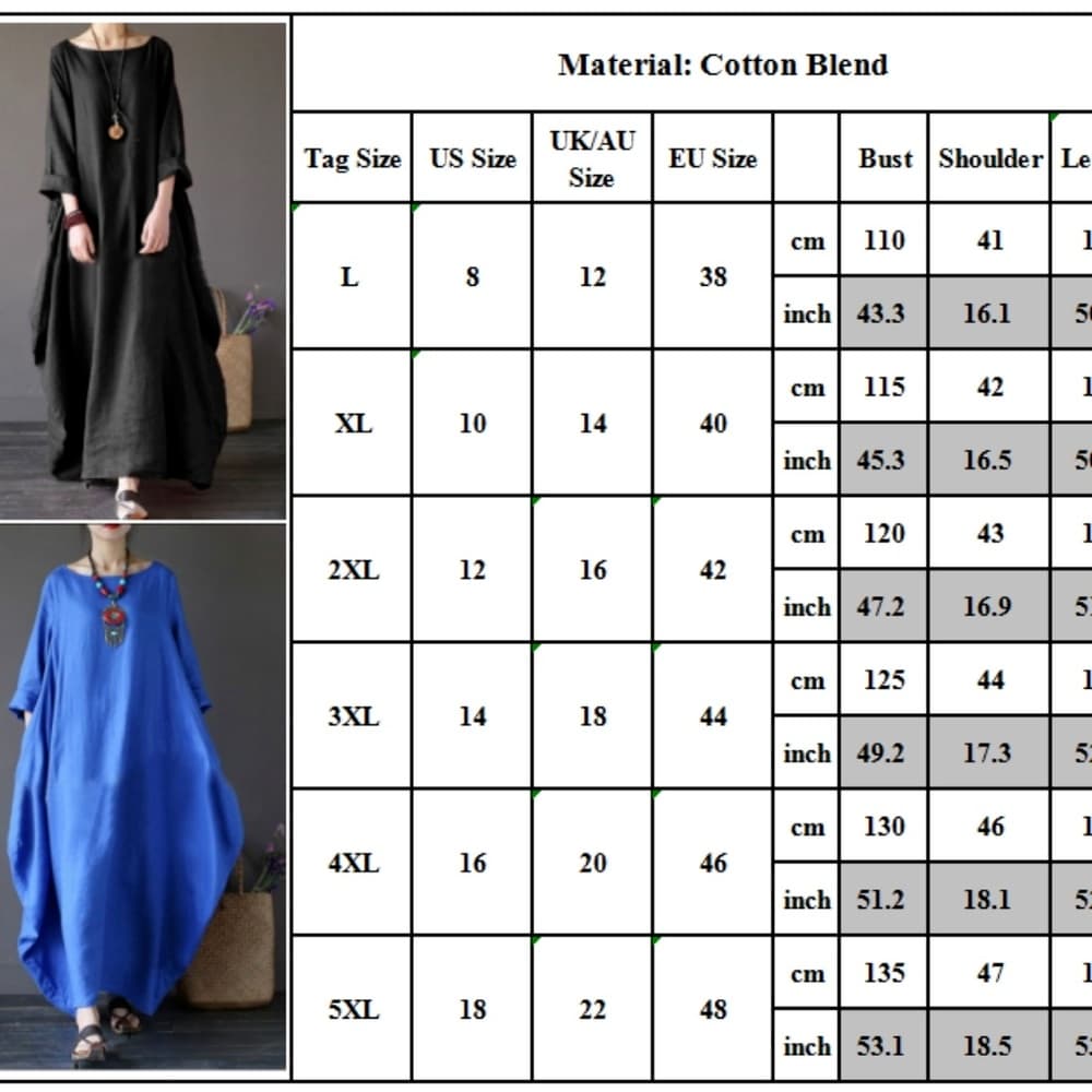 Crew Neck Baggy Dress - Thumbnail 3