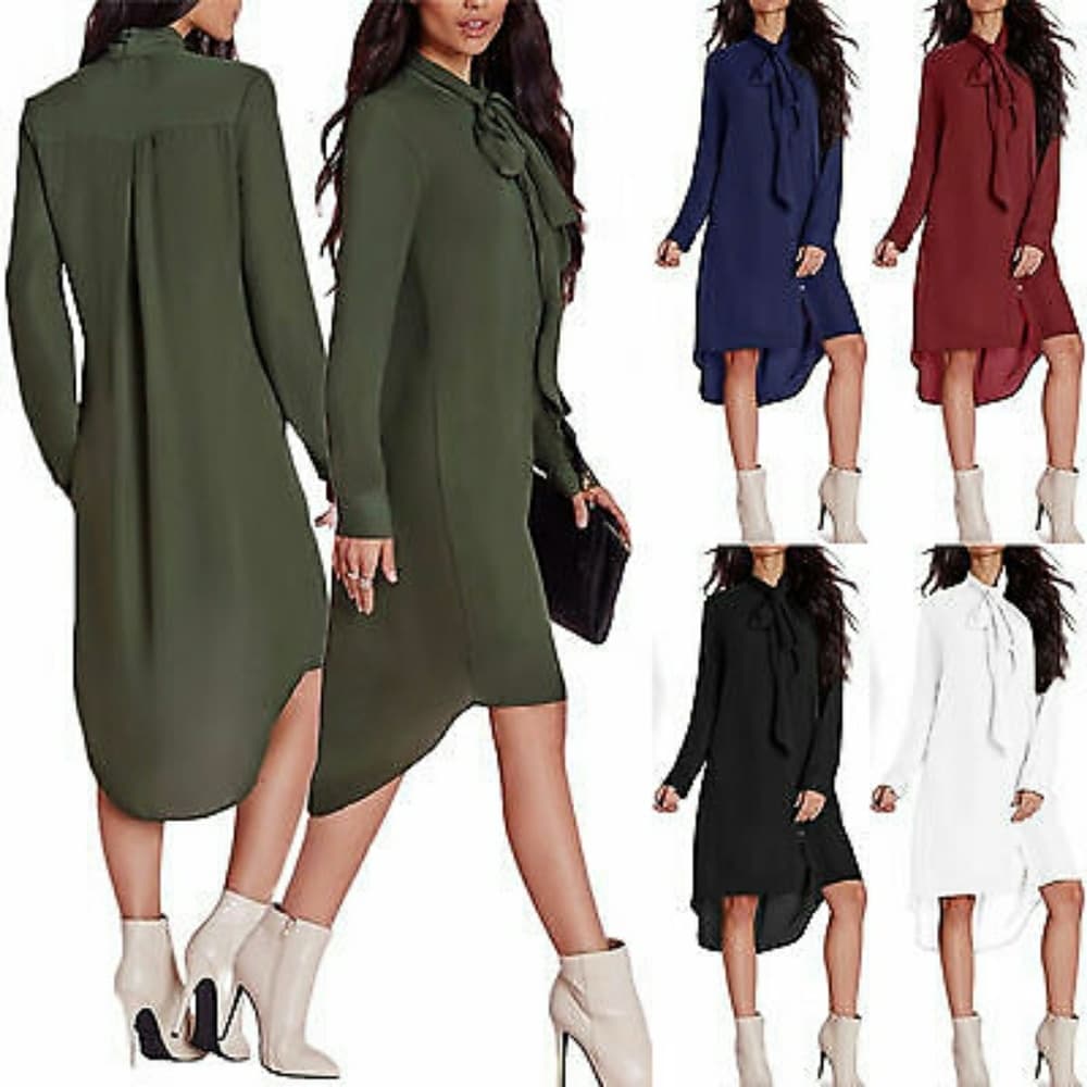 Beautiful Shirt Dress - Thumbnail 2