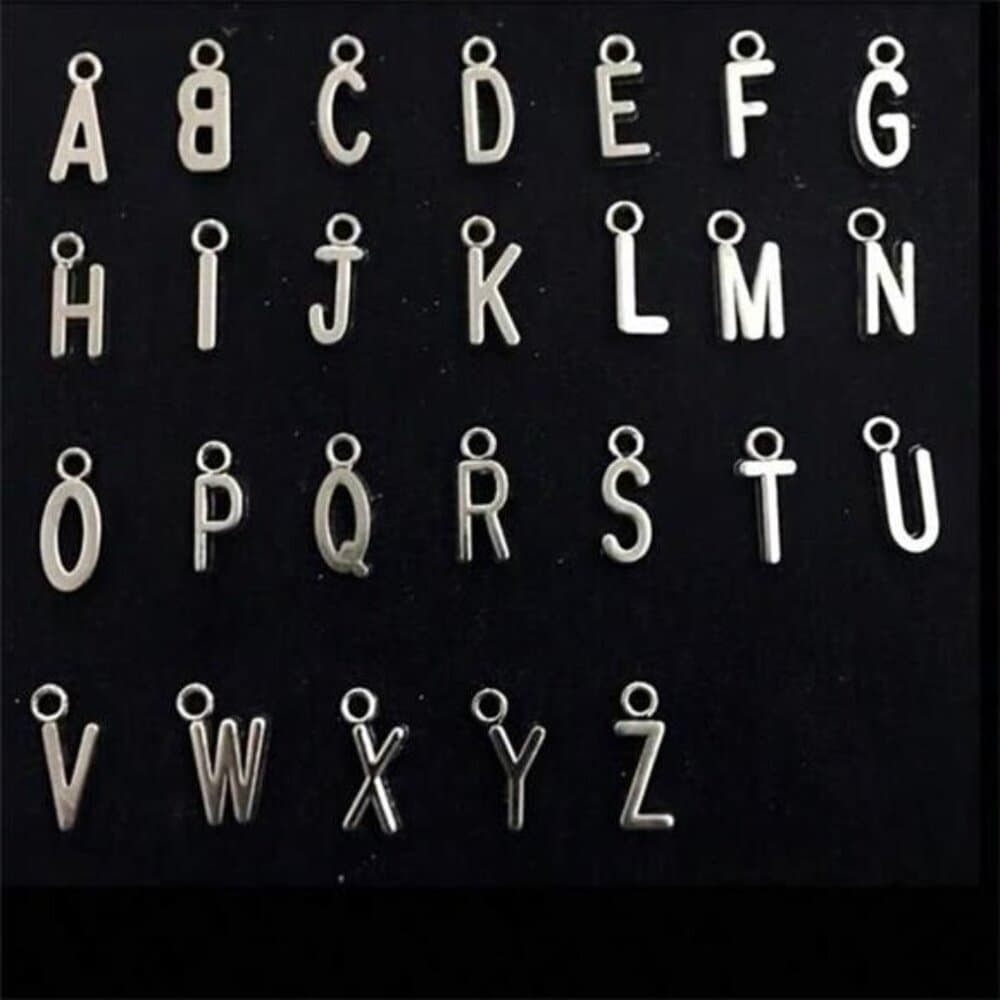 DAUGHTER Initials A-Z Pendant Key Stainless Steel LaserPersonalized Keychain - Thumbnail 7