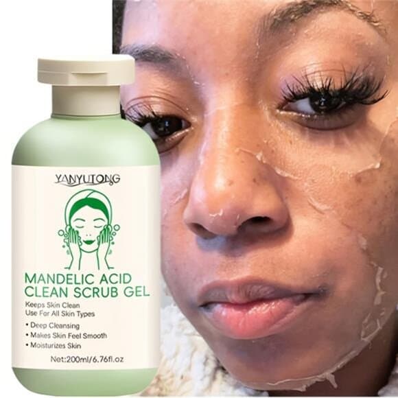 200ml Deep Cleansing Exfoliating Gel, With Mandelic Acid - Aloe Vera And Rose - Thumbnail 10