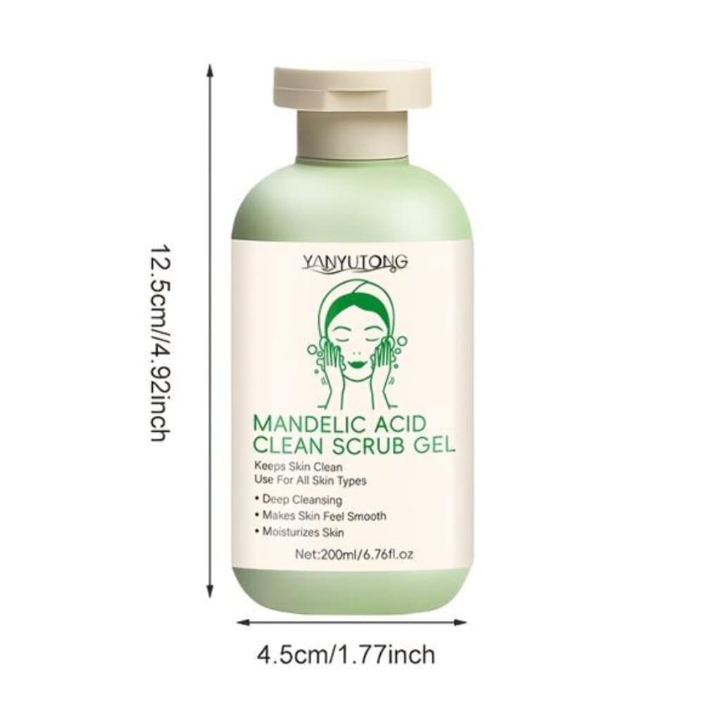 200ml Deep Cleansing Exfoliating Gel, With Mandelic Acid - Aloe Vera And Rose - Thumbnail 8