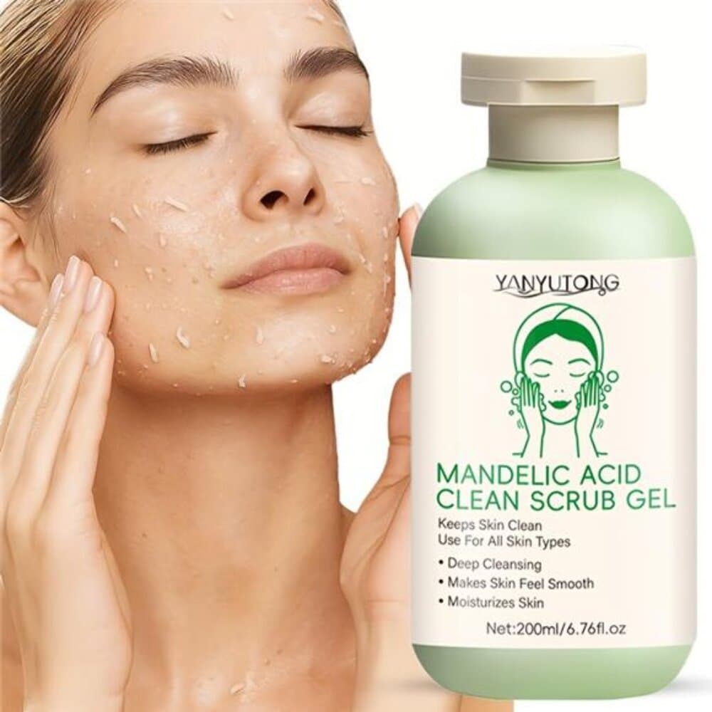 200ml Deep Cleansing Exfoliating Gel, With Mandelic Acid - Aloe Vera And Rose - Thumbnail 7