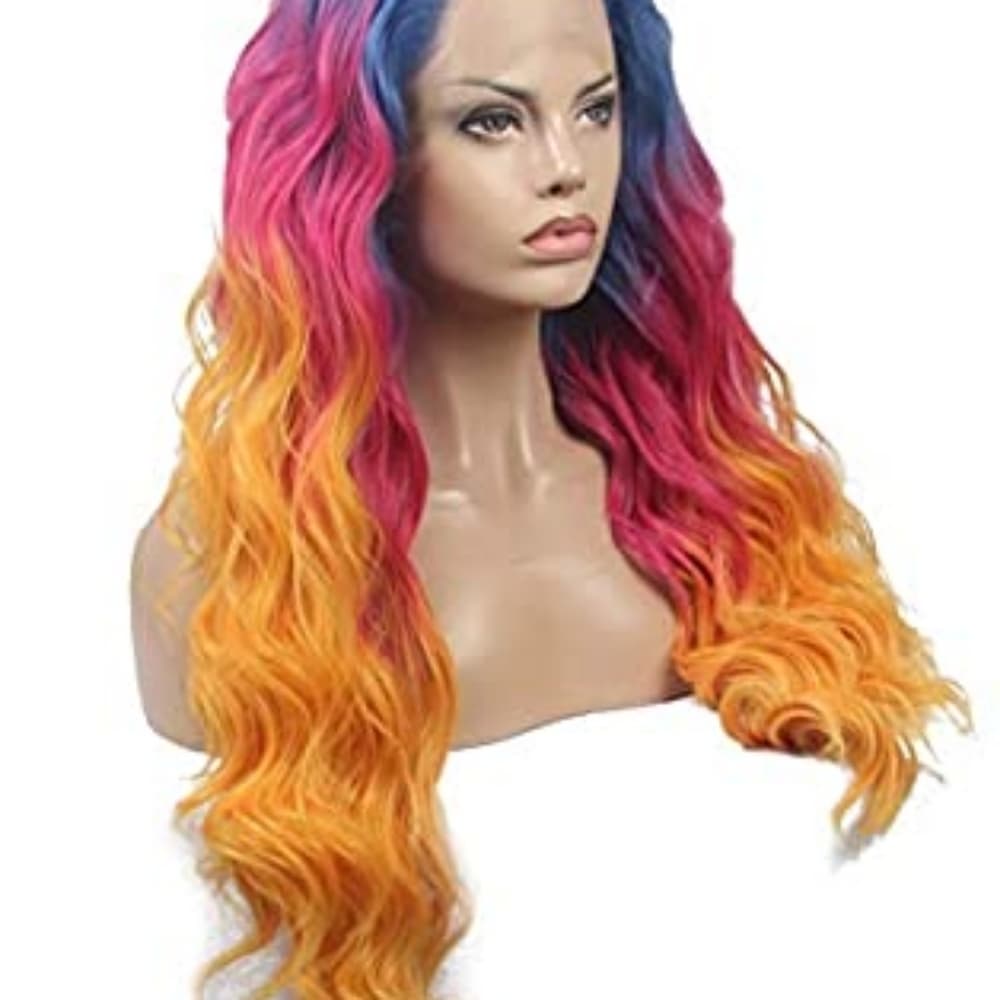 Rainbow Beauty Lace Front Wig 26-28 inches - Thumbnail 13