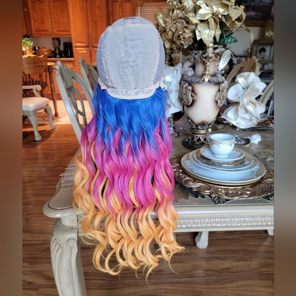 Rainbow Beauty Lace Front Wig 26-28 inches - Thumbnail 10