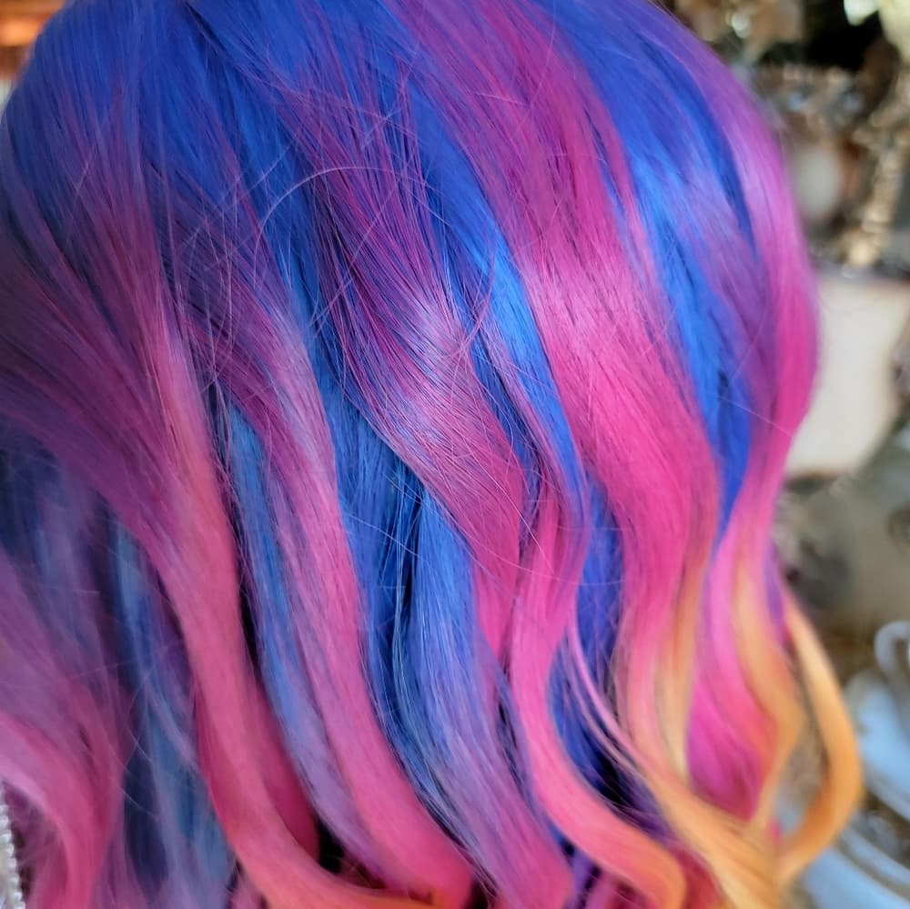 Rainbow Beauty Lace Front Wig 26-28 inches - Thumbnail 5