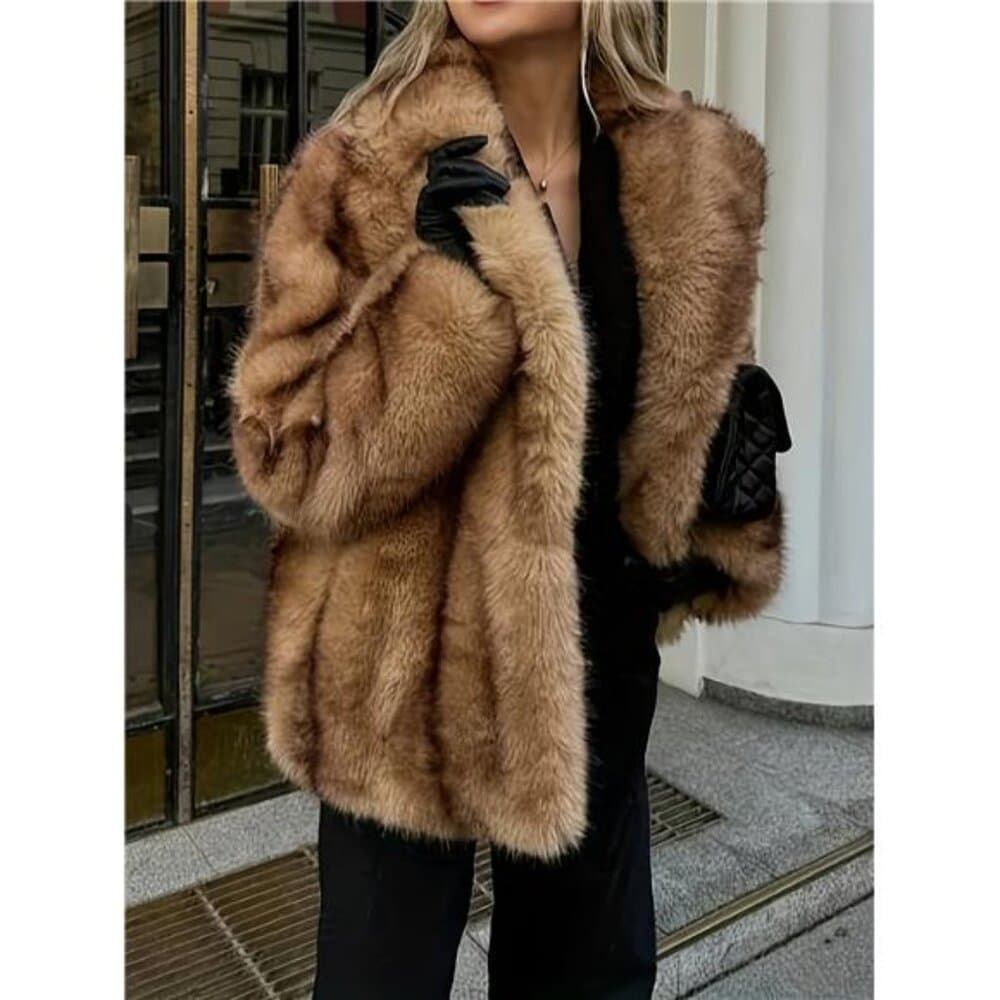 [Elegant Winter Coat] Ladies' New Autumn And Winter Collection Features a - Thumbnail 2