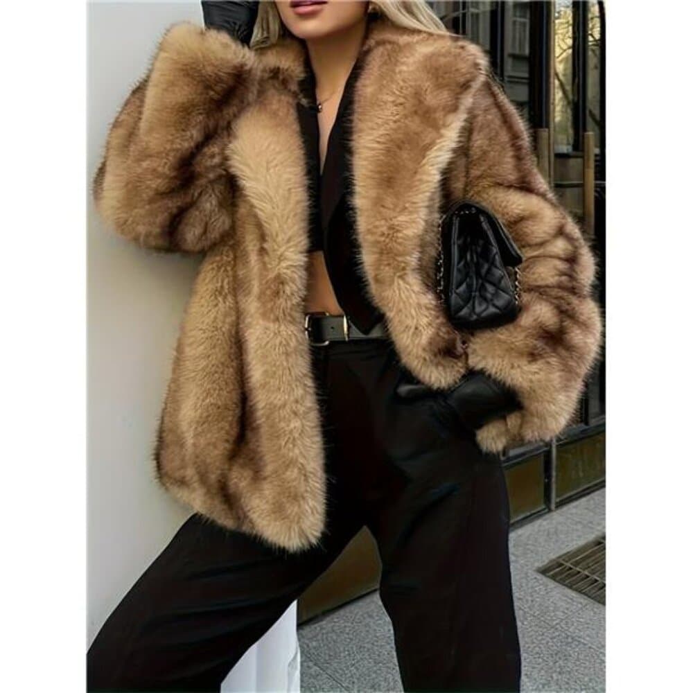 [Elegant Winter Coat] Ladies' New Autumn And Winter Collection Features a - Thumbnail 3