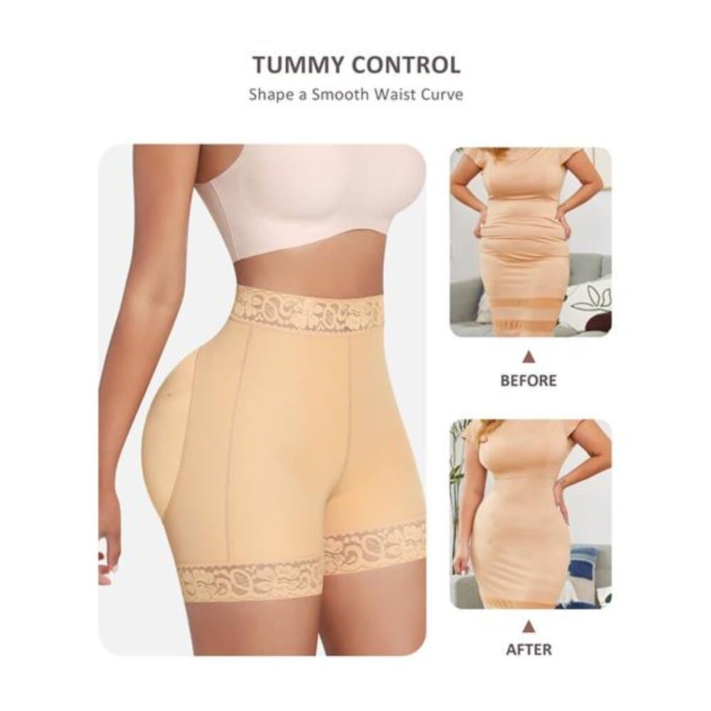 Butt Lifter Panties Hip Enhancer Shapewear Tummy Control Body Shaper Shorts - Thumbnail 3