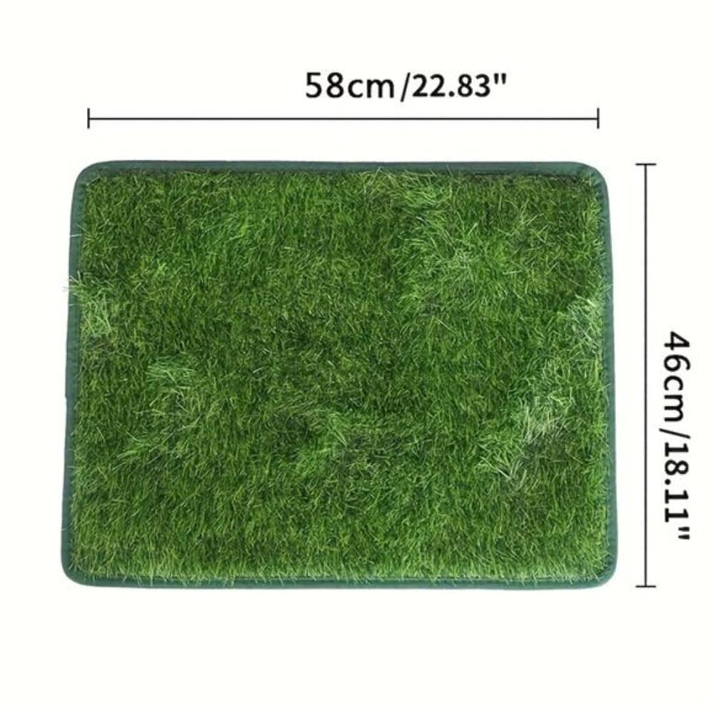 Washable Artificial Grass Dog Potty Trainer - Indoor/Outdoor & - Thumbnail 8
