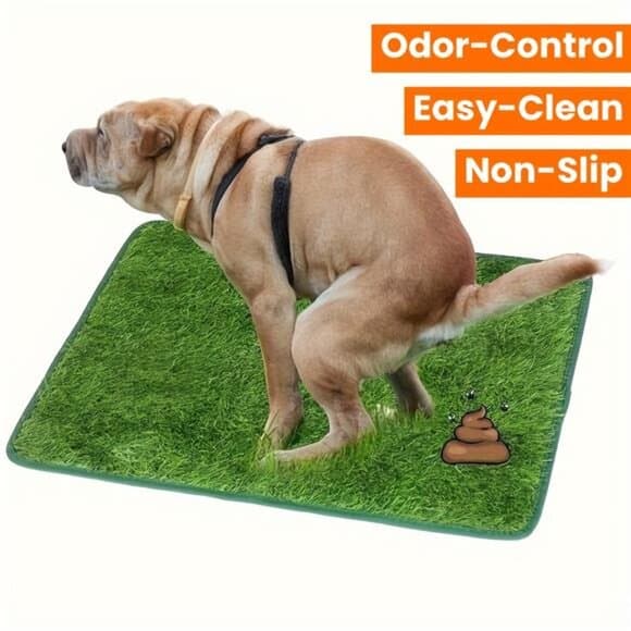 Washable Artificial Grass Dog Potty Trainer - Indoor/Outdoor & - Thumbnail 10