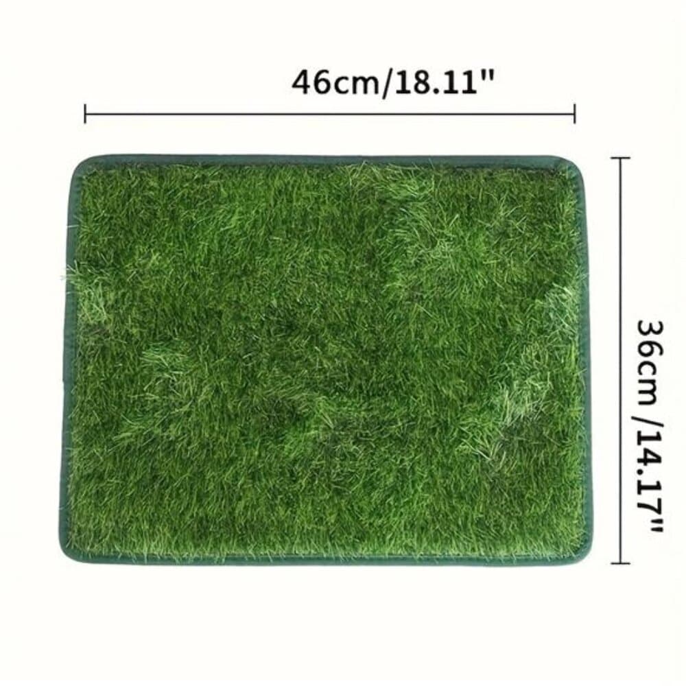 Washable Artificial Grass Dog Potty Trainer - Indoor/Outdoor & - Thumbnail 7