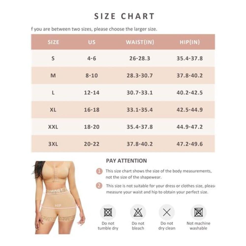 Butt Lifter Panties Hip Enhancer Shapewear Tummy Control Body Shaper Shorts - Thumbnail 4