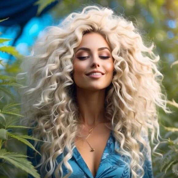 Natural Color Deep Curly Wig with 13x4 HD Transparent Lace Front - Pre-Plucked - Thumbnail 2
