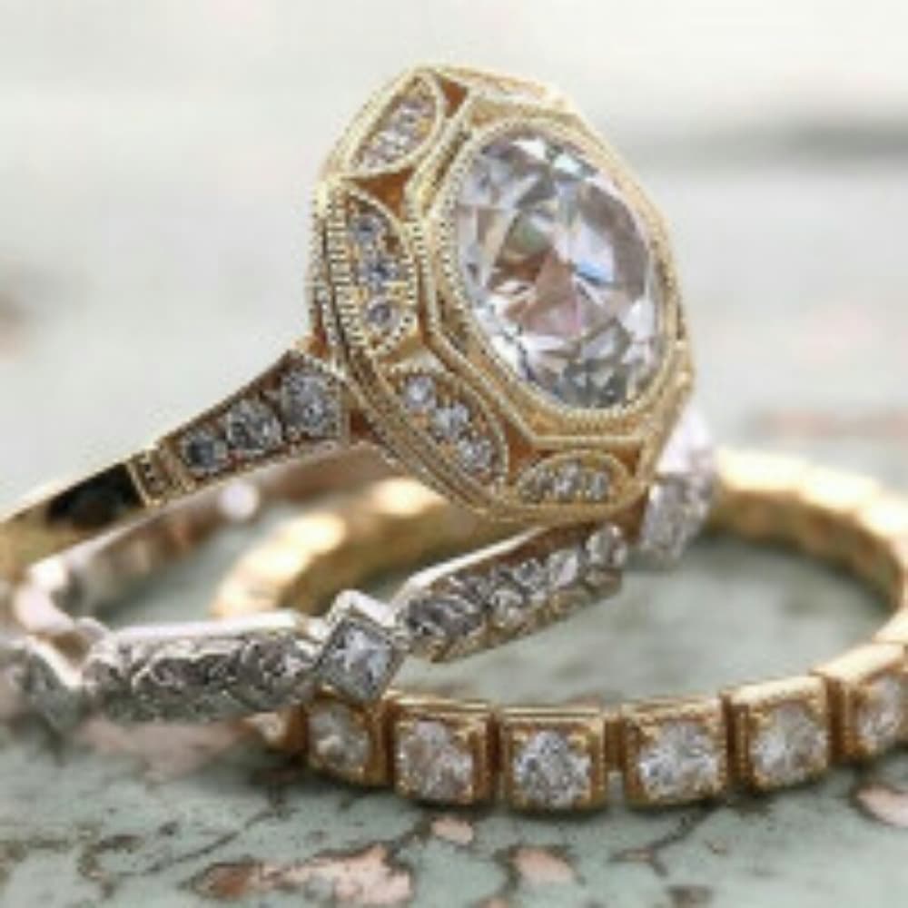 Beautiful Wedding Ring Set - Thumbnail 8