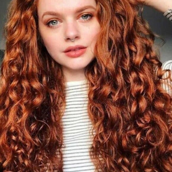 Natural Color Deep Curly Wig with 13x4 HD Transparent Lace Front - Pre-Plucked - Thumbnail 2