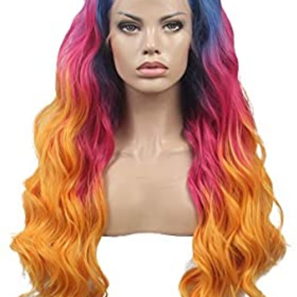 Rainbow Beauty Lace Front Wig 28-30 inches - Thumbnail 3