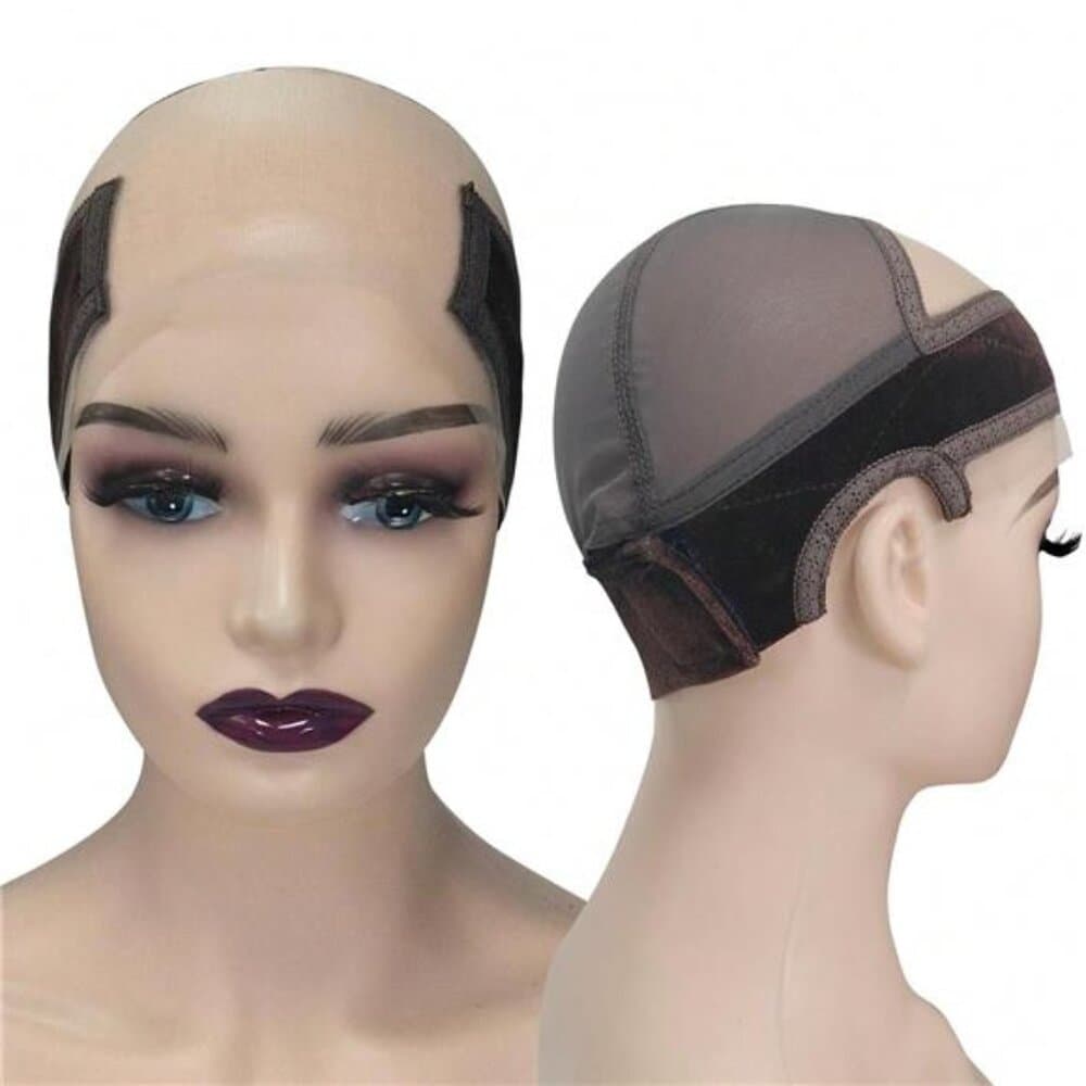 Lace-MAX Wig Grip Cap For Women - Non Slip, Adjustable Wig Caps Holds Glueless - Thumbnail 5