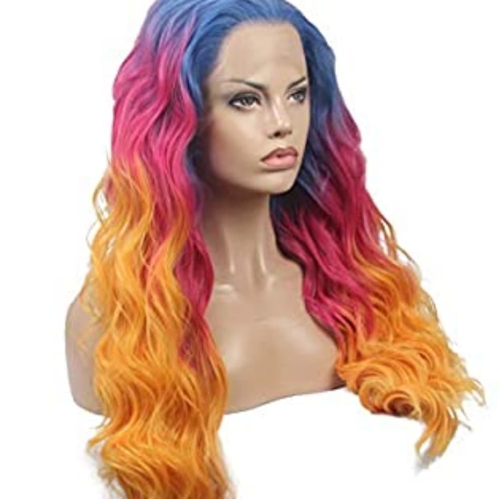 Rainbow Beauty Lace Front Wig 28-30 inches - Thumbnail 4