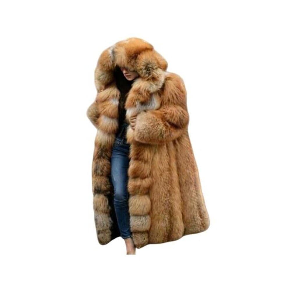 Elegant Slim Fit Double Breasted Long Overcoat | Winter Blend Trench Coat with - Thumbnail 2