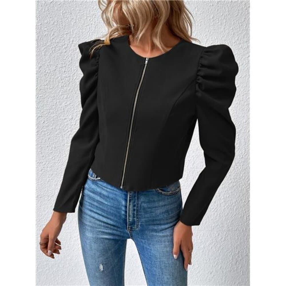 EMERY ROSE 2025 Autumn & Winter New Arrival: Women's Retro - Inspired Jacket - Thumbnail 5
