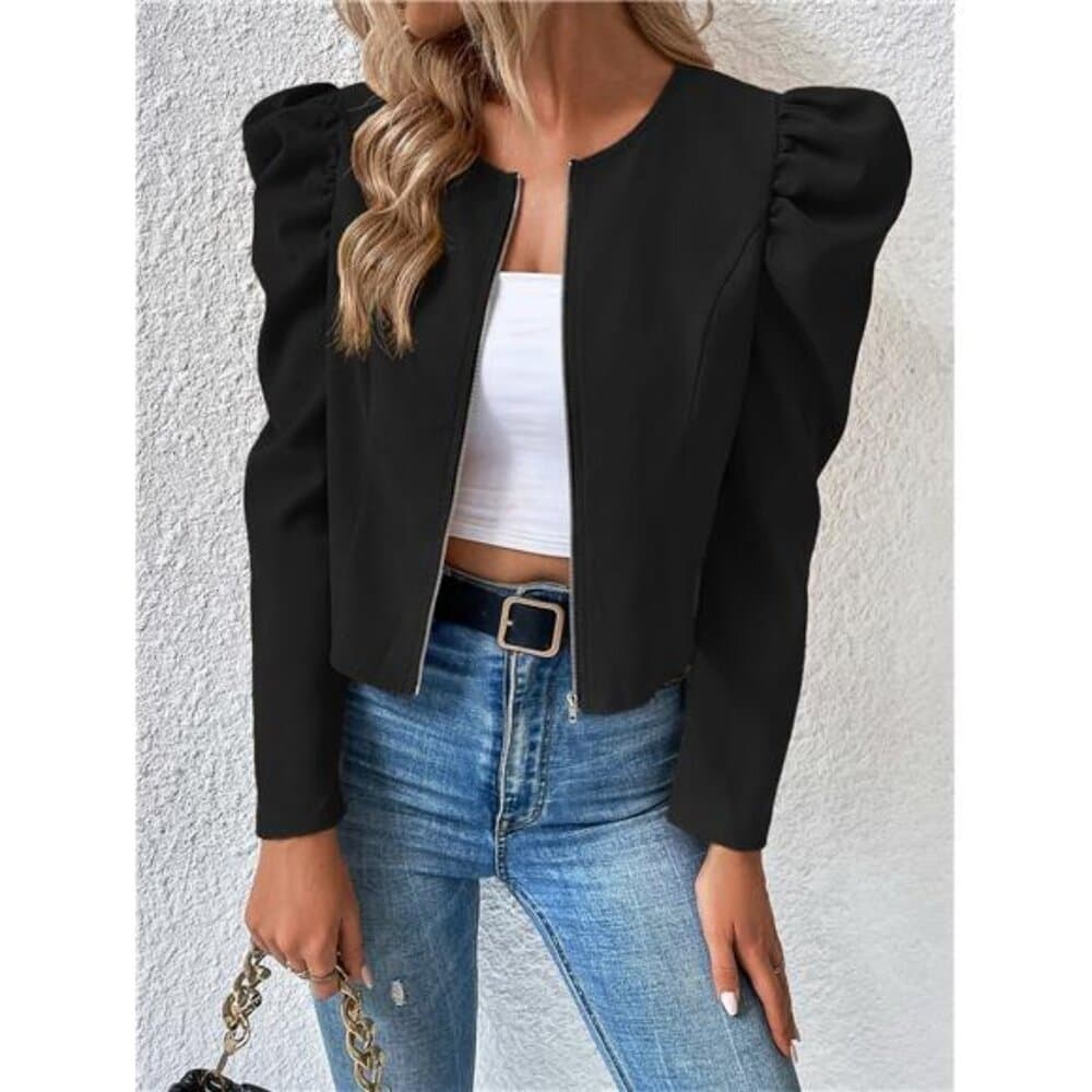 EMERY ROSE 2025 Autumn & Winter New Arrival: Women's Retro - Inspired Jacket - Thumbnail 3