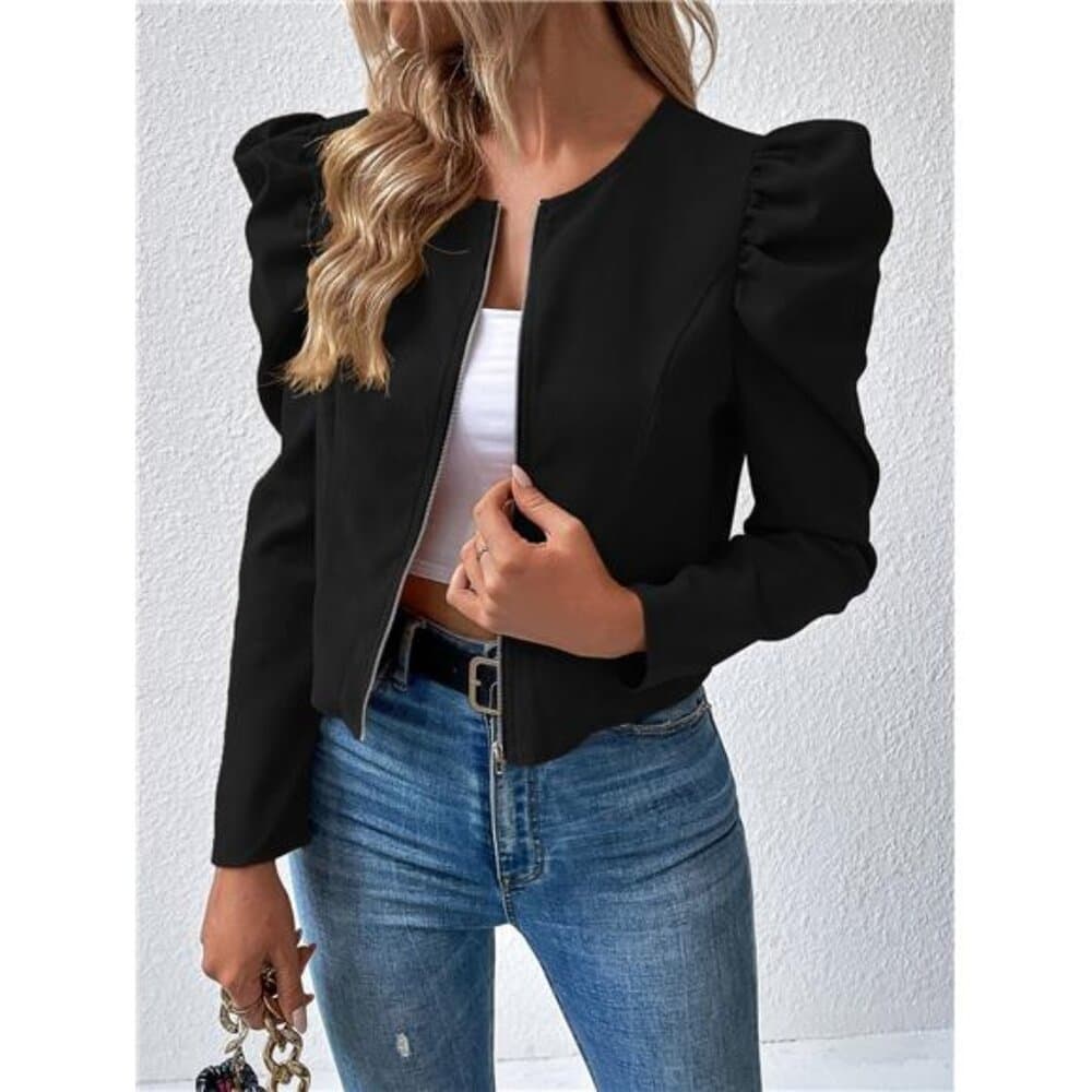 EMERY ROSE 2025 Autumn & Winter New Arrival: Women's Retro - Inspired Jacket - Thumbnail 6