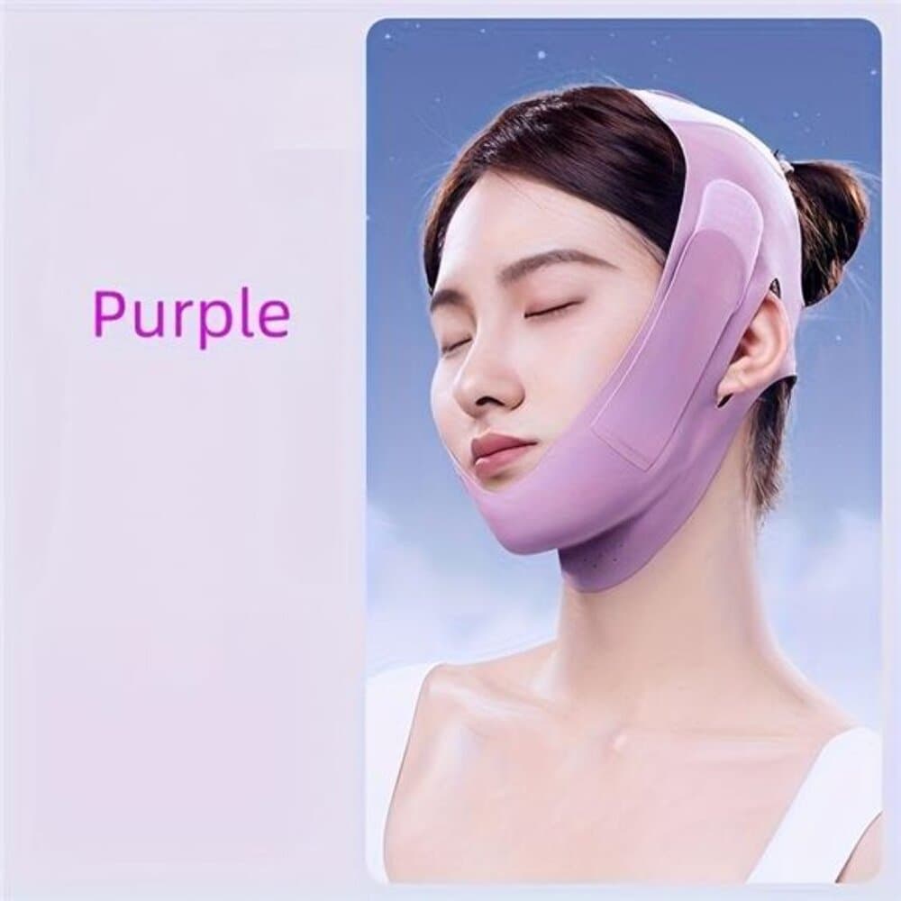1pc V-Face Facial Lifting Strap with Double Chin Reducer & Jawline Enhancer - Thumbnail 7