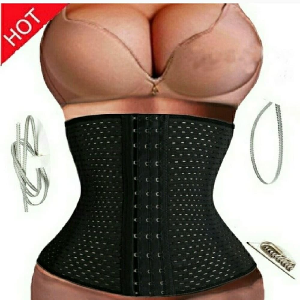 Breathable 4 Steel Boned Waist Trainer!! - Thumbnail 7